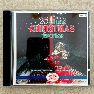 25 All Time Christmas Favorites Vol. 1 CD Starlite Pop Orchestra.